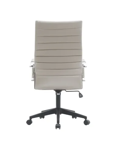 Scaun de birou KONDELA, birou, 55x62.5x103-113 cm, Piele ecologică | MobilaOK
