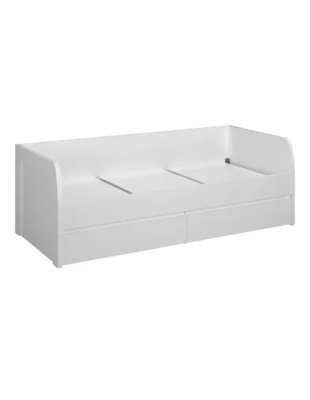 Pat 2S, ERODIN, dormitor, 90x200 cm, PAL melaminat | MobilaOK