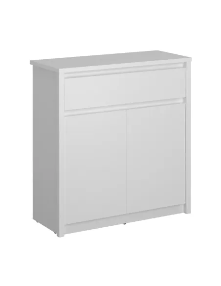 Comodă ERODIN, dormitor/hol, 86.6x36.2x91.2 cm, PAL melaminat | MobilaOK