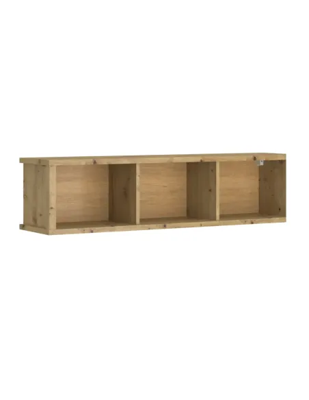 Raft suspendat AIRON, living/bucătărie/birou, 125.4x29.5x30.4 cm, PAL melaminat | MobilaOK
