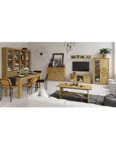 Masă TV AIRON, living, 125.4x36.2x50 cm, PAL melaminat | MobilaOK 2