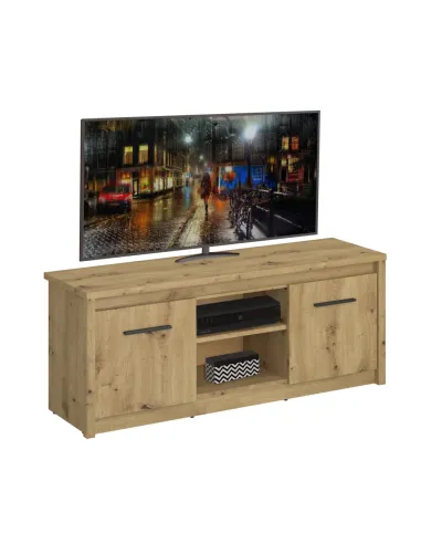 Masă TV AIRON, living, 125.4x36.2x50 cm, PAL melaminat | MobilaOK