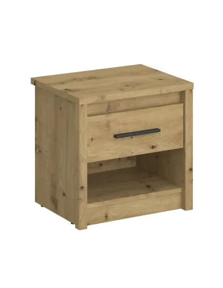 Noptieră AIRON, dormitor, 46.4x36.2x45.6 cm, PAL melaminat | MobilaOK