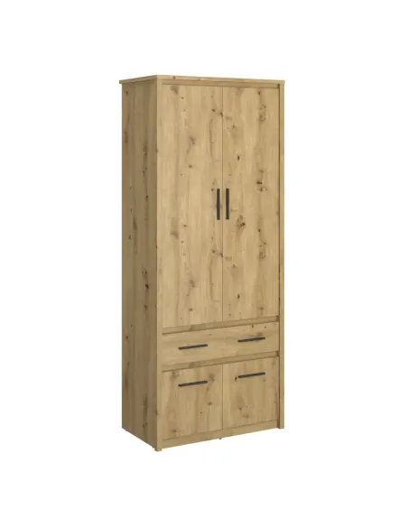 Dulap 4D1S/50, stejar Artisan, AIRON | MobilaOK