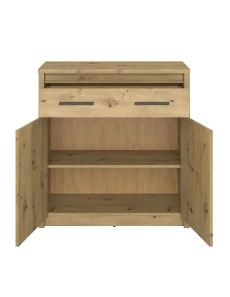 Comodă AIRON, dormitor/hol, 86.6x36.2x91.2 cm, PAL melaminat | MobilaOK