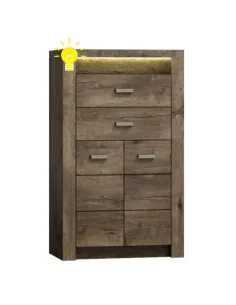 Baghetă LED pentru comoda 06, INFINITY, dormitor/hol/living, pentru Comoda 06, PAL, KONDELA | MobilaOK