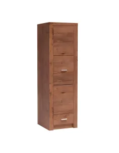 Dulap INFINITY I-02 pentru dormitor/hol, 56x192x58 cm, PAL melaminat frasin | MobilaOK