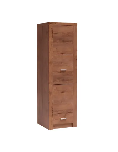 Dulap INFINITY I-02 pentru dormitor/hol, 56x192x58 cm, PAL melaminat frasin | MobilaOK