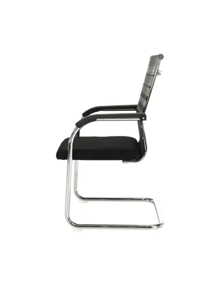 Scaun de ședință ESIN, birou/sala conferințe, 55x64x93 cm, Plasă/Metal | MobilaOK