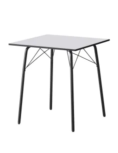 Masă Dining NALAK, dining, 70x70x75 cm, MDF și metal | MobilaOK
