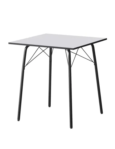 Masă Dining NALAK, dining, 70x70x75 cm, MDF și metal | MobilaOK