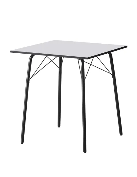 Masă Dining NALAK, dining, 70x70x75 cm, MDF și metal | MobilaOK