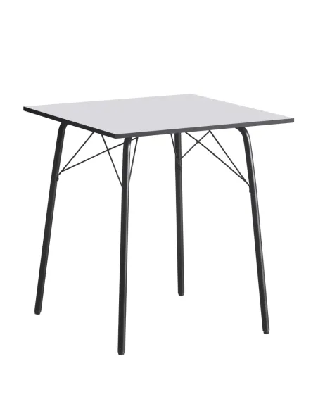 Masă Dining NALAK, dining, 70x70x75 cm, MDF și metal | MobilaOK