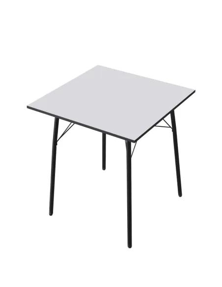 Masă Dining NALAK, dining, 70x70x75 cm, MDF și metal | MobilaOK