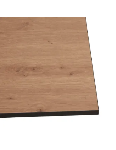 Masă Dining NALAK, sufragerie, 120x75x75 cm, MDF și metal | MobilaOK