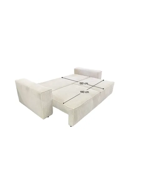 Canapea extensibilă HARPERA BIG SOFA, living, 240x102 cm, țesătură Poso, KONDELA | MobilaOK