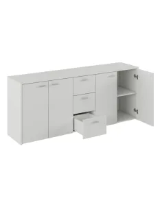 Comodă HUGOS 180 pentru dormitor/hol, 180x42x74.5 cm, PAL melaminat | MobilaOK 2