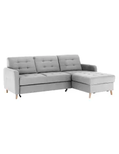 Colțar Extensibil VISBY, living, 230x87/164x88 cm, PAL, Ţesătură | MobilaOK