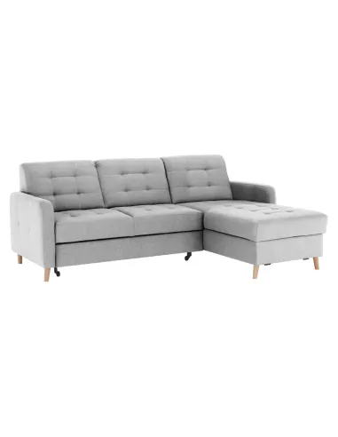 Colțar Extensibil VISBY, living, 230x87/164x88 cm, PAL, Ţesătură | MobilaOK
