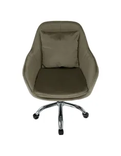 Scaun de birou KLIAN, birou, 59x61x87/101 cm, catifea velvet/crom | MobilaOK 2