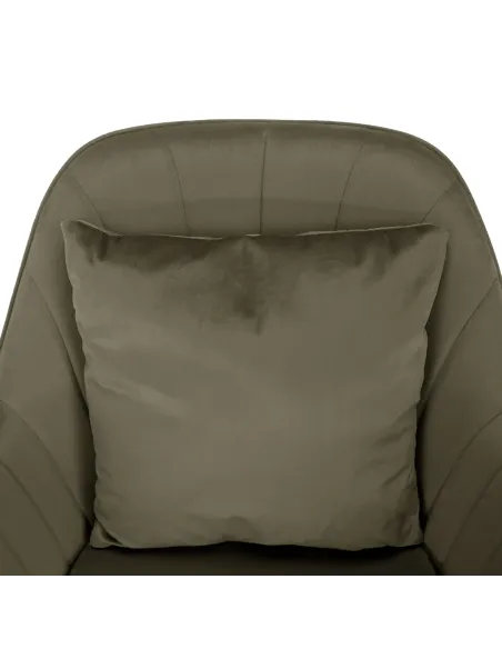 Scaun de birou KLIAN, birou, 59x61x87/101 cm, catifea velvet/crom | MobilaOK