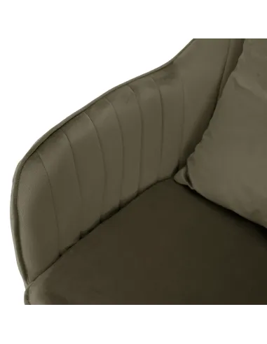 Scaun de birou KLIAN, birou, 59x61x87/101 cm, catifea velvet/crom | MobilaOK