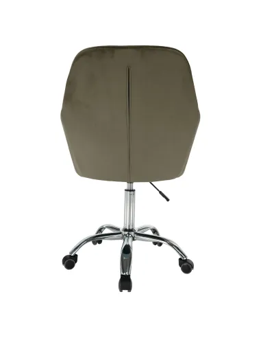Scaun de birou KLIAN, birou, 59x61x87/101 cm, catifea velvet/crom | MobilaOK