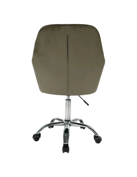 Scaun de birou KLIAN, birou, 59x61x87/101 cm, catifea velvet/crom | MobilaOK