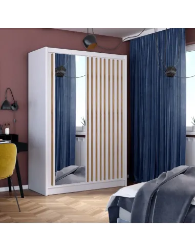 Dulap LADDER, dormitor/hol, 150x215 cm, PAL melaminat | MobilaOK
