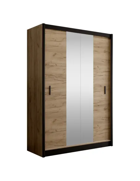 Dulap KONDELA pentru dormitor/hol, 150x215 cm, PAL melaminat | MobilaOK