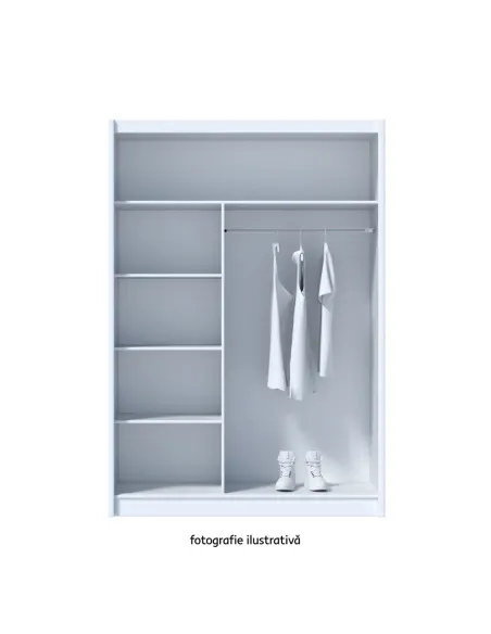 Dulap KONDELA pentru dormitor/hol, 150x215 cm, PAL melaminat | MobilaOK