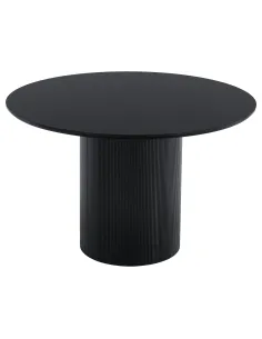 Masă de sufragerie MAHIR TIP 2, dining, Ø120 cm, MDF furniruit | MobilaOK