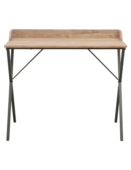 Birou KONDELA pentru birou, 90x50x79 cm, PAL melaminat/metal | MobilaOK