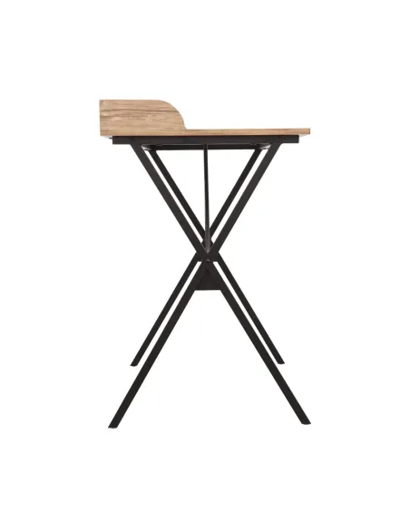 Birou KONDELA pentru birou, 90x50x79 cm, PAL melaminat/metal | MobilaOK