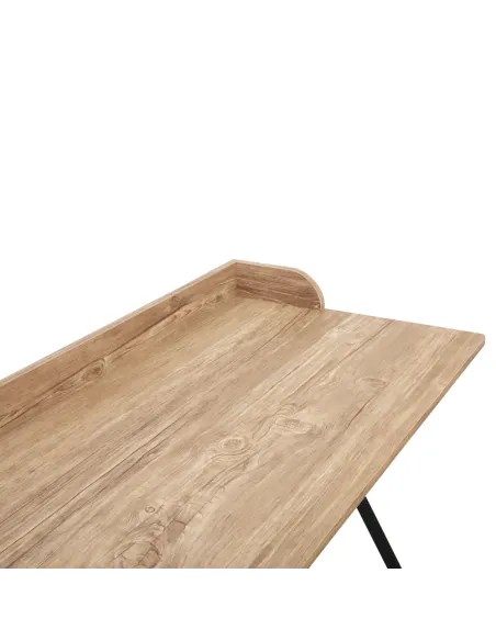 Birou KONDELA pentru birou, 90x50x79 cm, PAL melaminat/metal | MobilaOK
