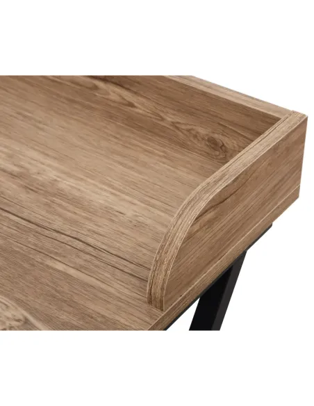 Birou KONDELA pentru birou, 90x50x79 cm, PAL melaminat/metal | MobilaOK