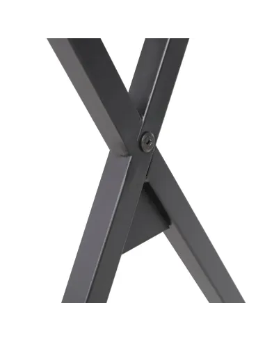 Birou KONDELA pentru birou, 90x50x79 cm, PAL melaminat/metal | MobilaOK