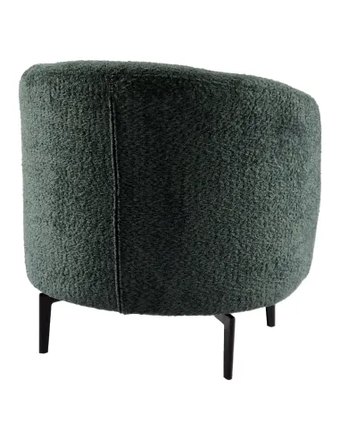 Fotoliu PRESO, living/birou, 75x68x76 cm, tesatura + metal | MobilaOK