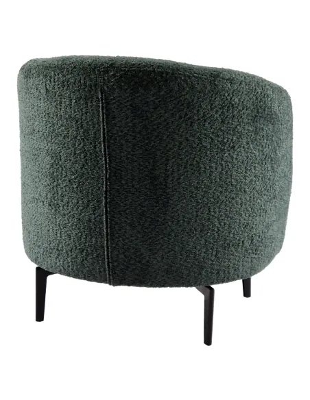 Fotoliu PRESO, living/birou, 75x68x76 cm, tesatura + metal | MobilaOK