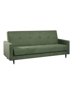 Canapea extensibilă VALDO, verde, living, 220x80x90 cm, țesătură Enjoy | MobilaOK