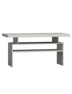 Măsuță cafea INFINITY I-13 living 120x60x60 cm PAL melaminat frasin alb | MobilaOK
