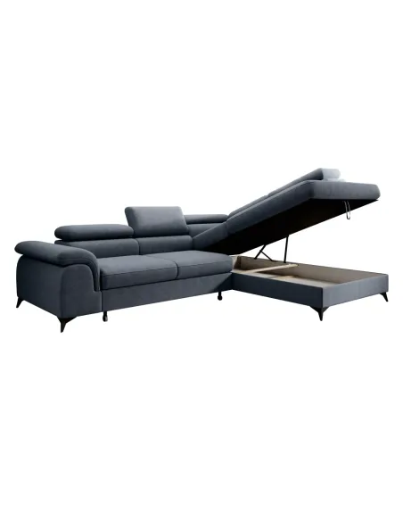 Set Canapea Extensibilă PONY ROH, Living, 275x205 cm, Whisper 15, KONDELA | MobilaOK