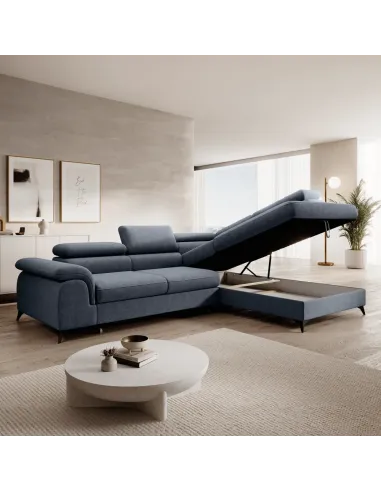 Set Canapea Extensibilă PONY ROH, Living, 275x205 cm, Whisper 15, KONDELA | MobilaOK