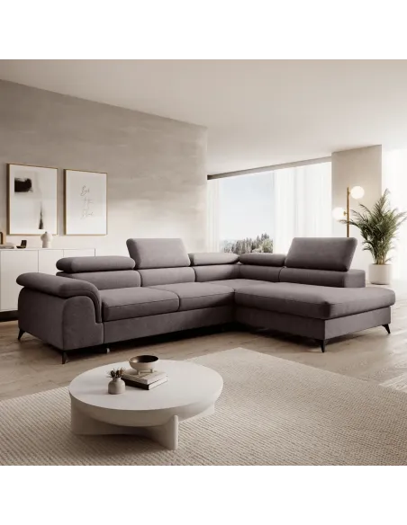 Canapea extensibilă PONY ROH, living, 275x205 cm, Whisper 100k cicluri | MobilaOK