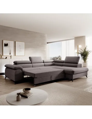 Canapea extensibilă PONY ROH, living, 275x205 cm, Whisper 100k cicluri | MobilaOK