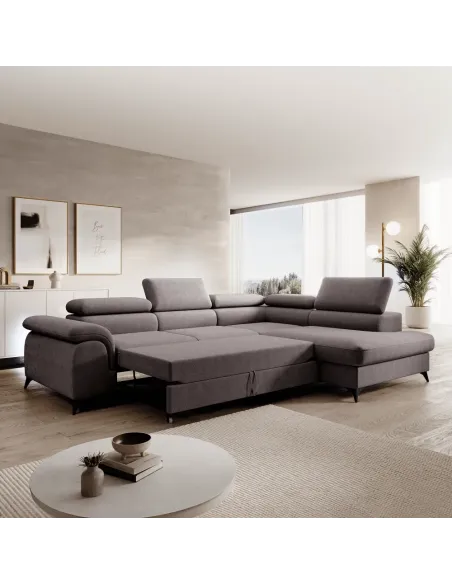 Canapea extensibilă PONY ROH, living, 275x205 cm, Whisper 100k cicluri | MobilaOK