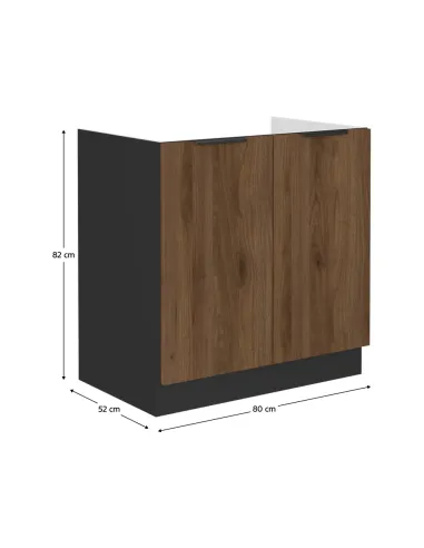 Dulap baie, MENZO, baie, 80x52x82 cm, PAL melaminat | MobilaOK