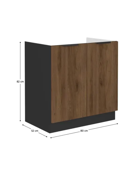 Dulap baie, MENZO, baie, 80x52x82 cm, PAL melaminat | MobilaOK