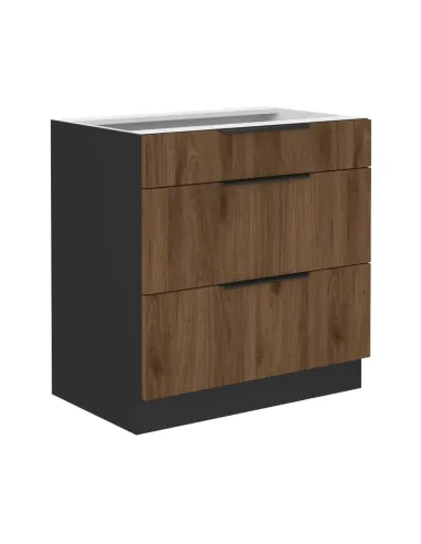 Dulap bucătărie, MENZO, modul inferior, 80x52x82 cm, PAL melaminat | MobilaOK