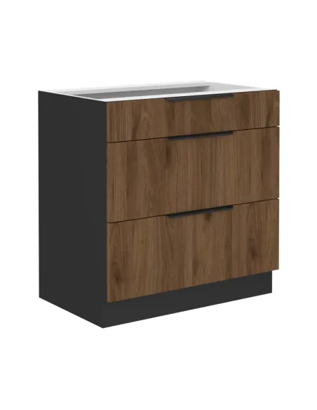 Dulap bucătărie, MENZO, modul inferior, 80x52x82 cm, PAL melaminat | MobilaOK